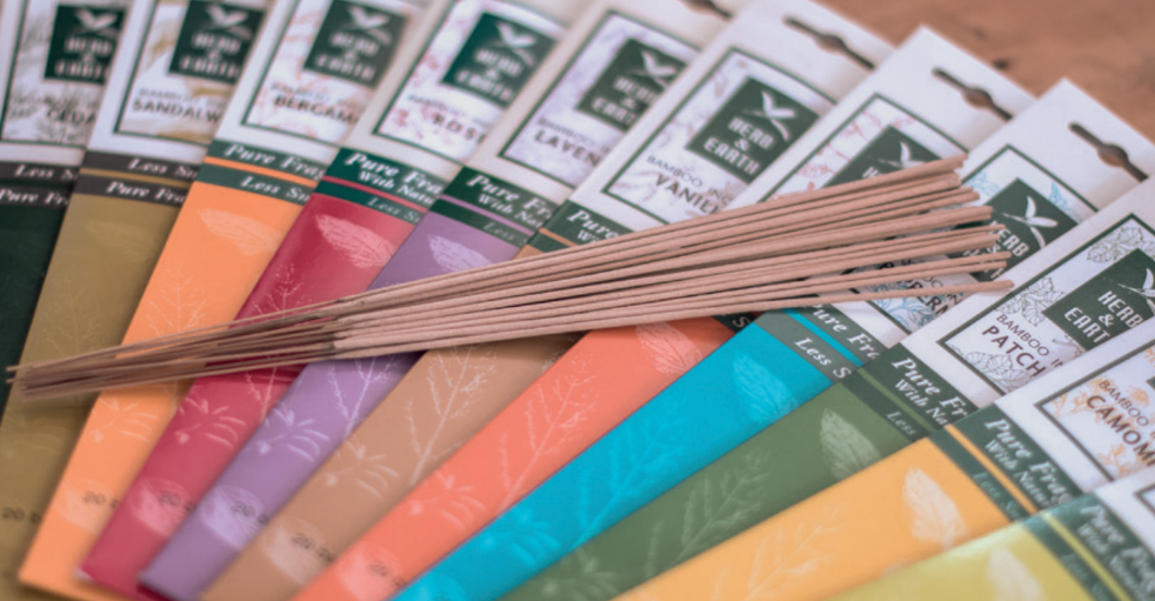Herb & Earth「ハーブ&アース」Japanese Bamboo Incense