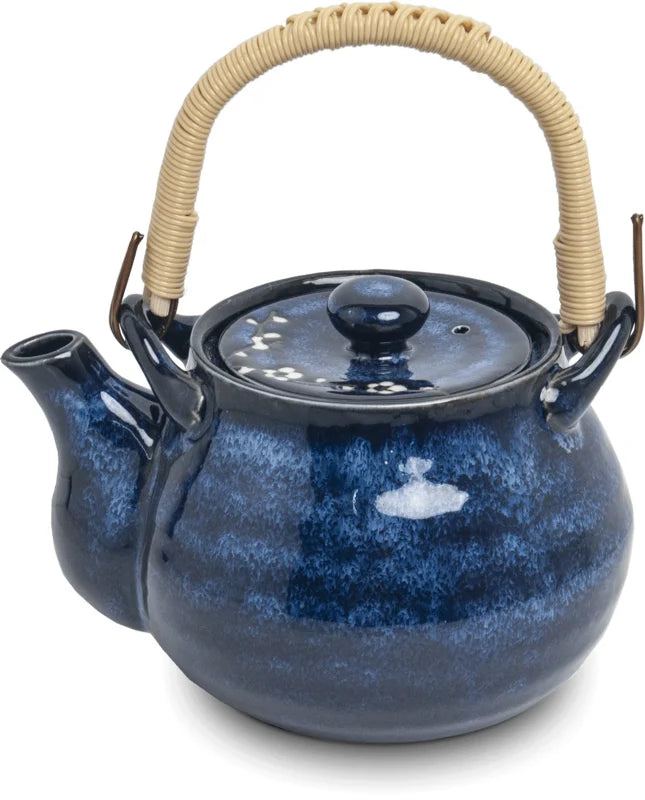 Teapot Hana blue 600 ml E4