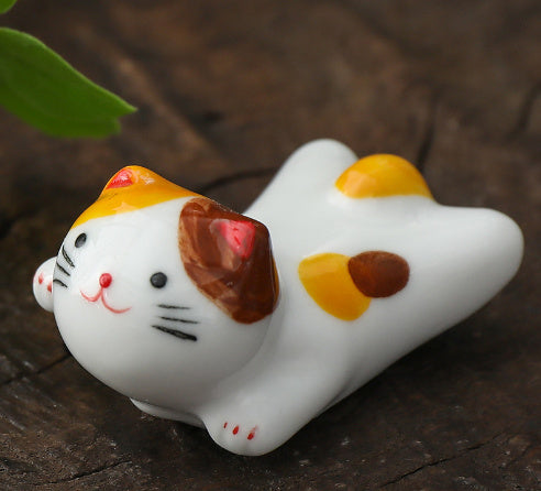 Nippon Chopstick Holder Cutty Cats 5pcs