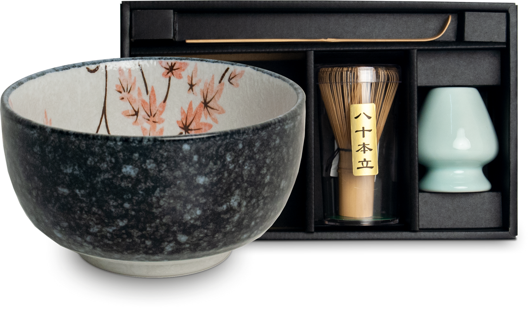 Matcha Set Acer Leaf Ø13 cm | H7 cm