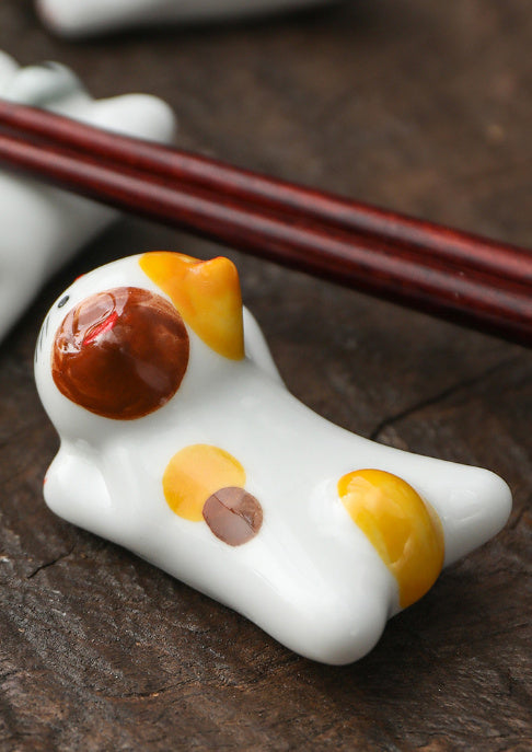 Nippon Chopstick Holder Cutty Cats 5pcs