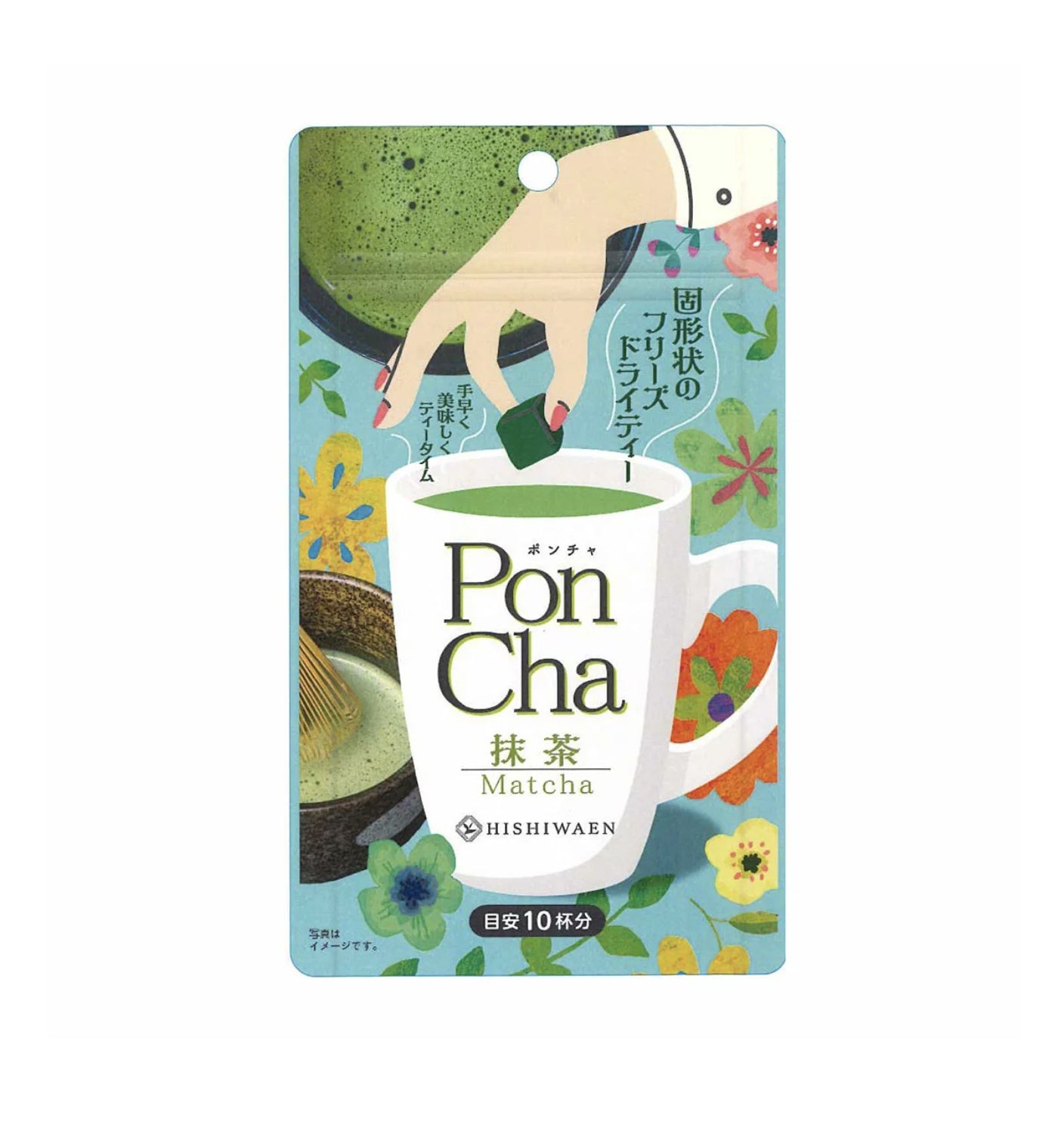 PonCha Freeze Dry Matcha 10 cups JAPAN Lifestyle