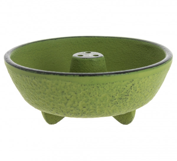 Incense Burner Iwachu Fontain Green Ø8.3xH3.1 cm