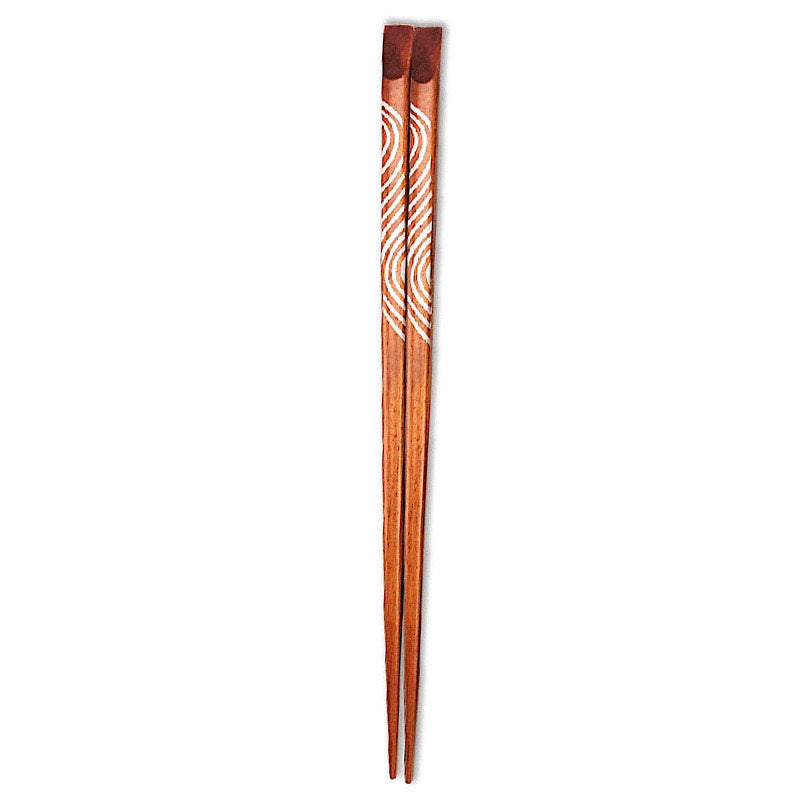 Chopsticks Wave wood 2 Pairs