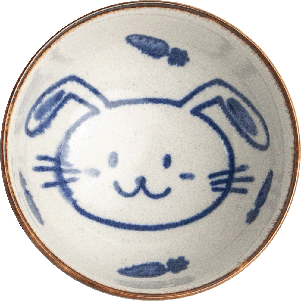 Rabbit Rice Bowl Ø13 cm | H7,5 cm