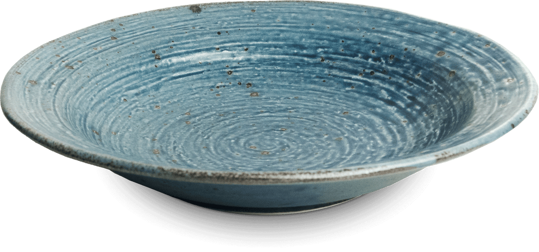 Tokyo Tokusa Plate Blue Ø24,5 cm | H5 cm