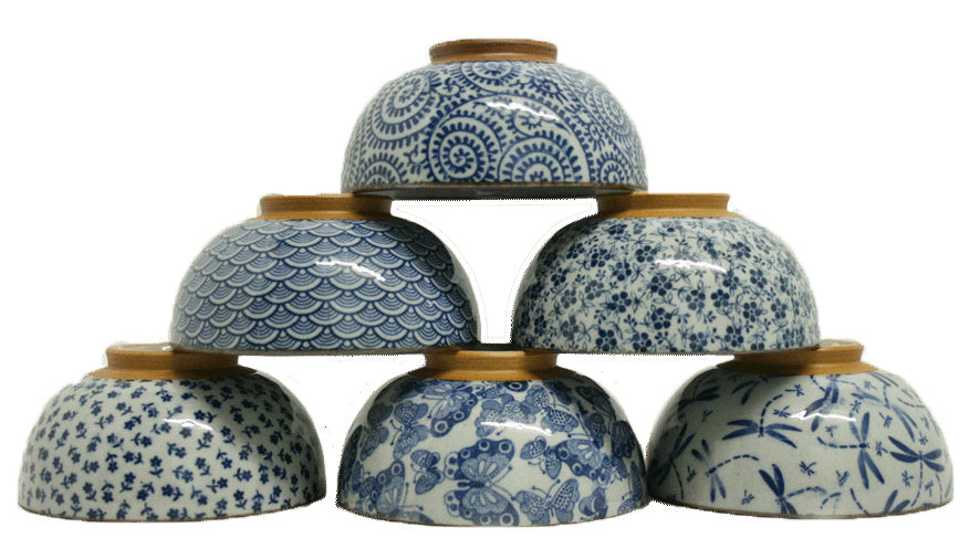 Japanese bowl small flowers Ø11,5 cm | H5,5 cm