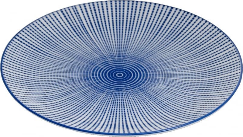 Tokusa China blue Rond 21,5 cm