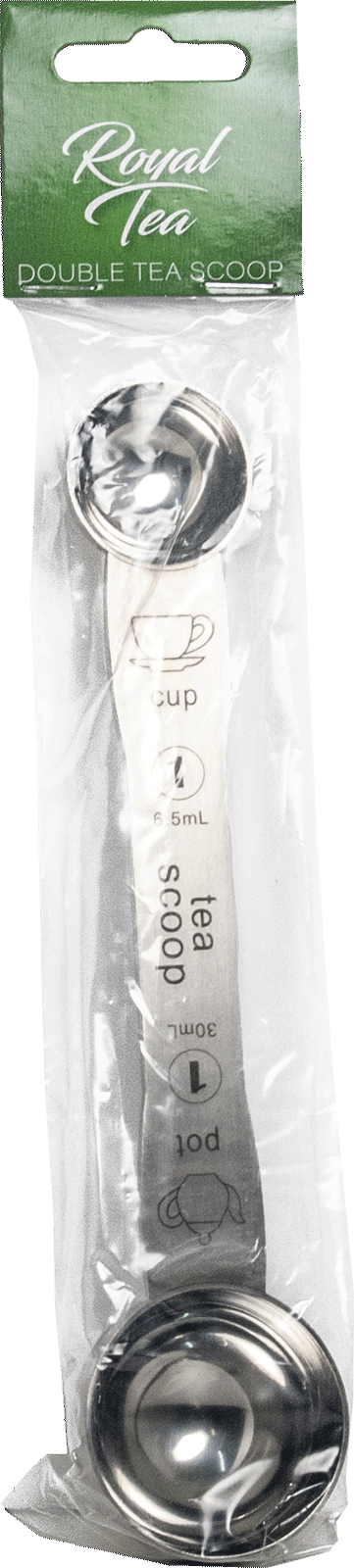 Double tea scoop (1 Cup & 1 Pot)
