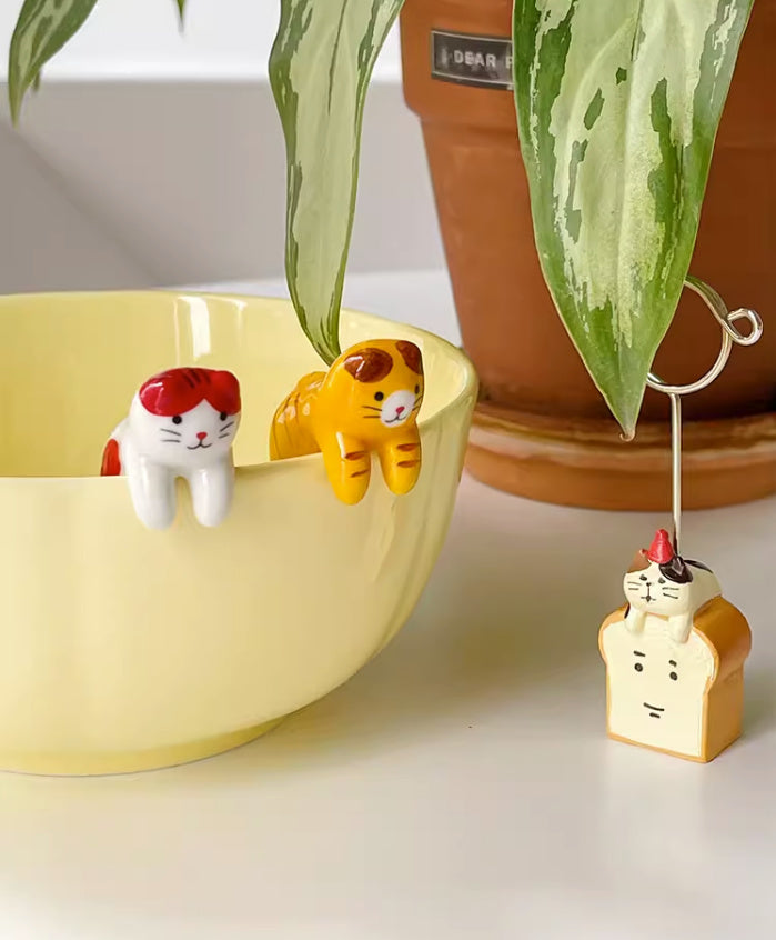 Hangable Ceramic Coffee Spoon Aka Neko (Red Cat 11*2*3cm)