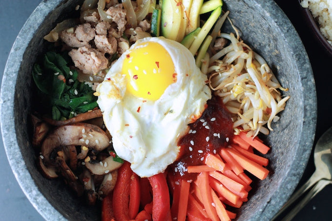 Korean Stone Bowl (Dolsot) Sizzling Hot Pot For Bibimbap 20c