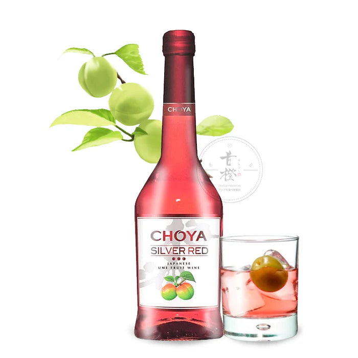 Choya Umeshu Plum Wine Silver Red 10% 500ml