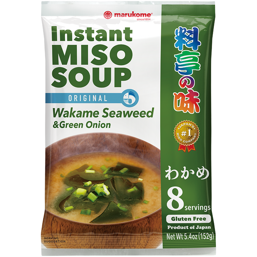 Ryotei No Aji Miso soup Wakame Seaweed Green Onion 152g
