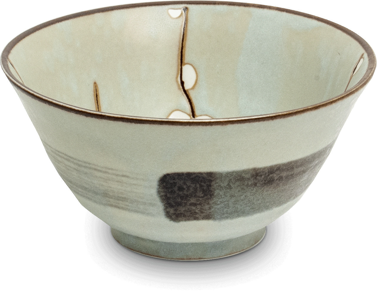 Hana Soshun light green bowl Ø13.2 cm | H7 cm