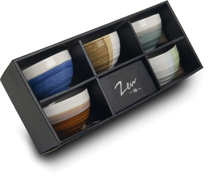 Zen - 5 piece bowls set Ø11 cm | H7 cm