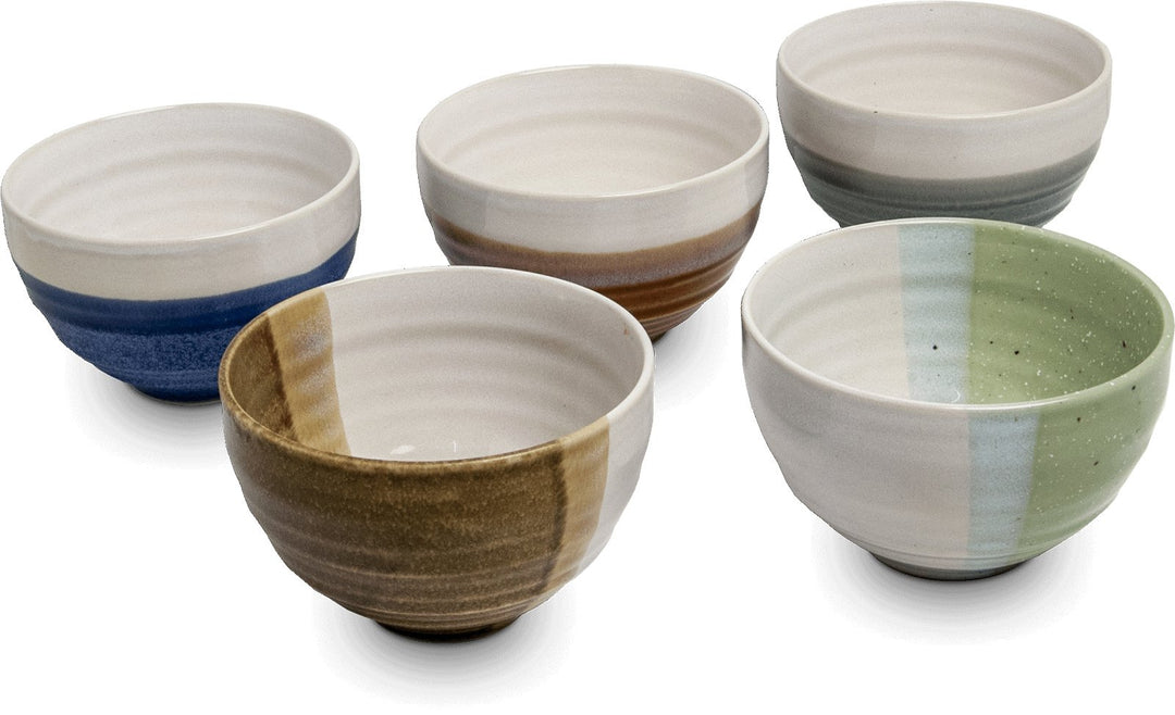 Zen - 5 piece bowls set Ø11 cm | H7 cm