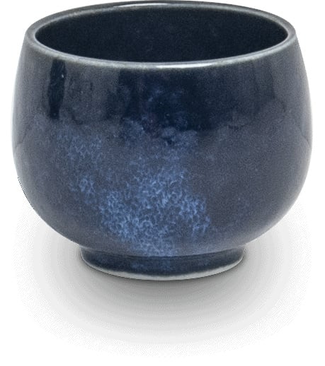 Sake cup Hana blue Ø4,3 cm | H3,7 cm