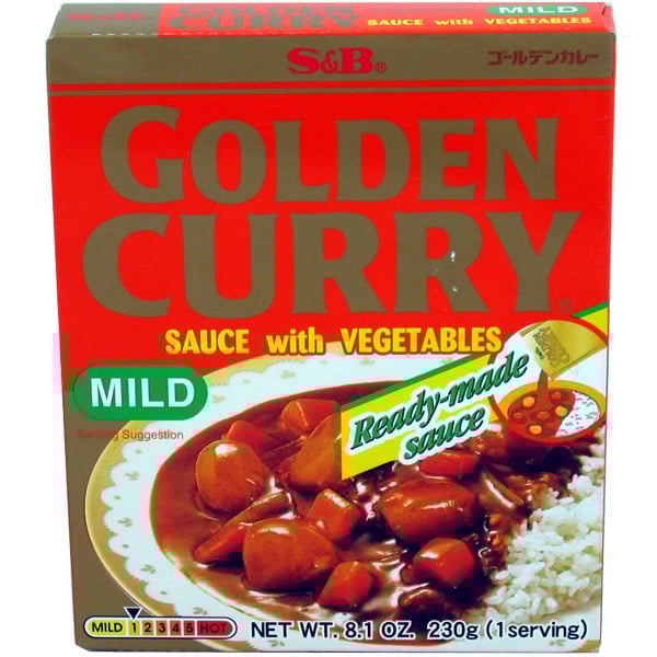 S&B Golden Vegetable Curry Mild 230g