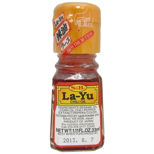 La-Yu Chilli Pepper in Sesame Oil 33g