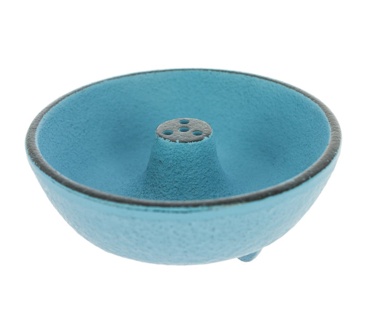 Incense Burner Iwachu Fontain Fuente Azul Claro Ø8.3xH3.1 cm