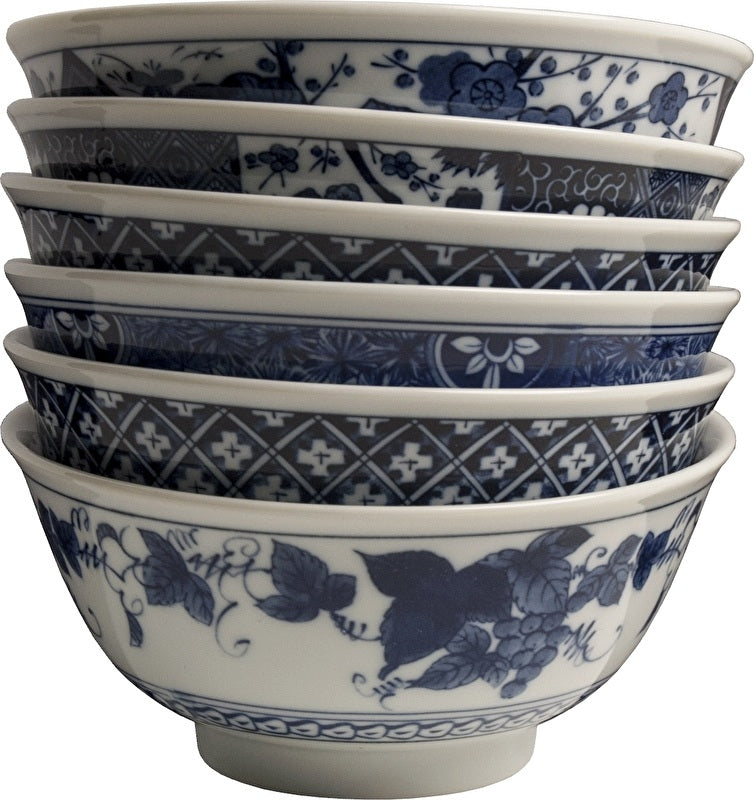 Bowl Japanese Gardens Flowers 15 x 8cm