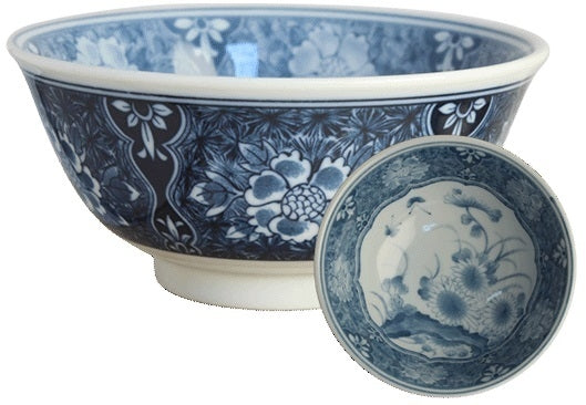 Bowl Japanese Gardens Flowers & leaves 15 x 8cm