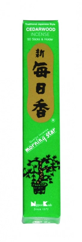 Morning Star Cedarwood 20g (50 sticks)
