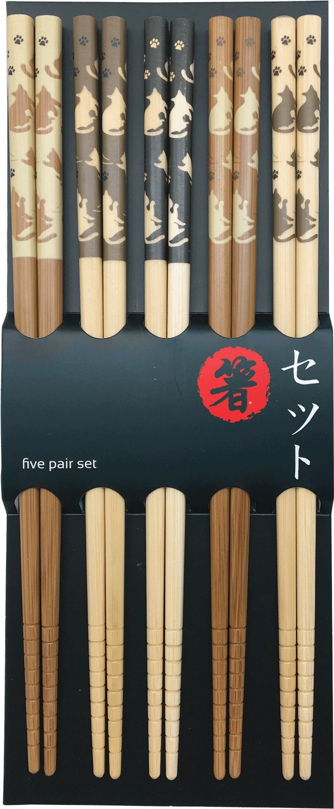 Chopsticks Bamboo Cats