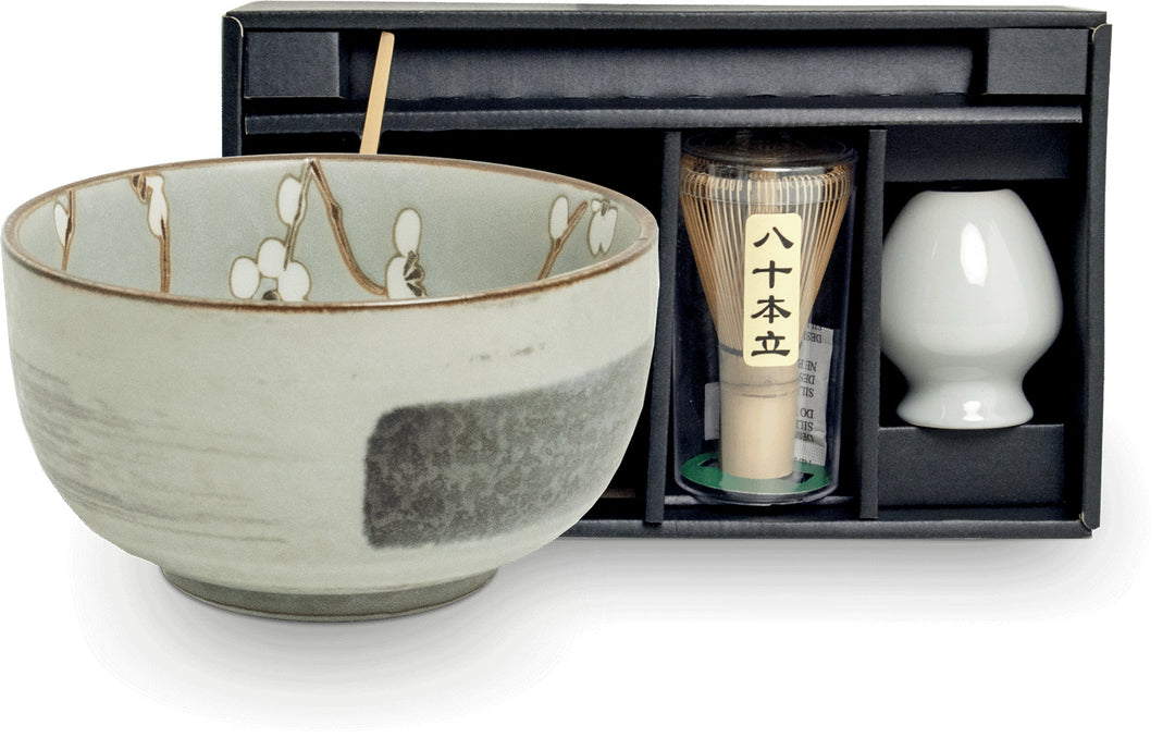 Matcha Set Hana Light Green + Holder Ø13 cm | H7 cm