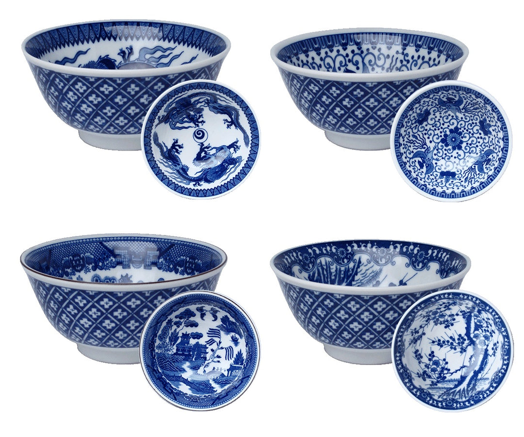 Rice Bowl Japanese Dragon 15x5cm