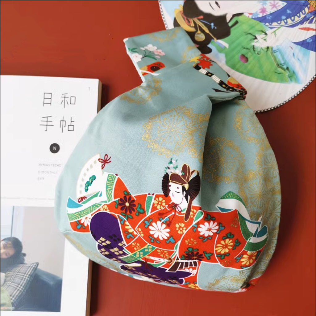 Kinchaku「巾着」Kimono Handbag