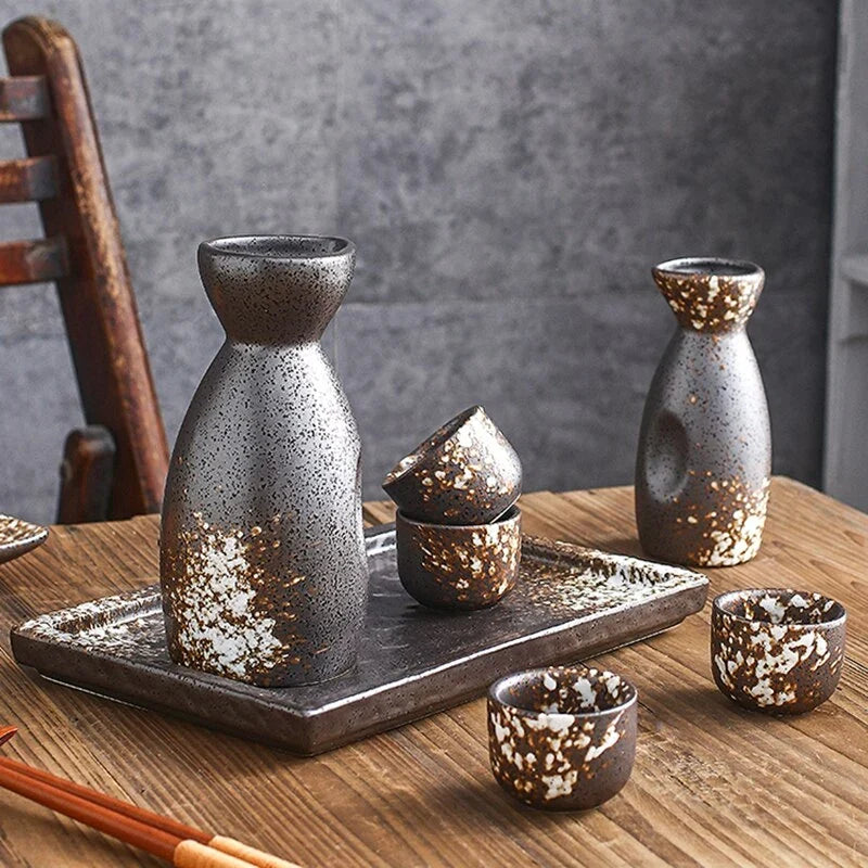 ANTIQUE SAKE SETS