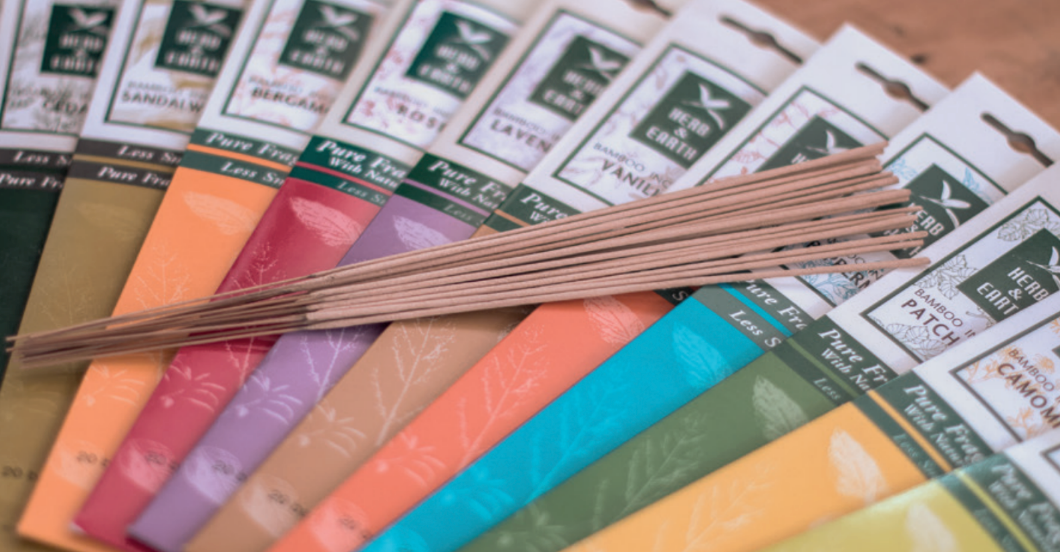 Herb & Earth「ハーブ＆アース」Japanese Bamboo Incense