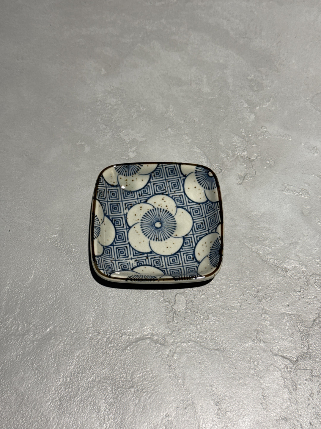 Mino Old Japan design plates set  Ø9 cm | 5 pcs