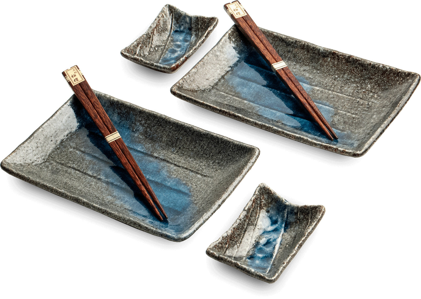 Ao Blue River Japan Sushi SET  22x12,5cm | H2 cm