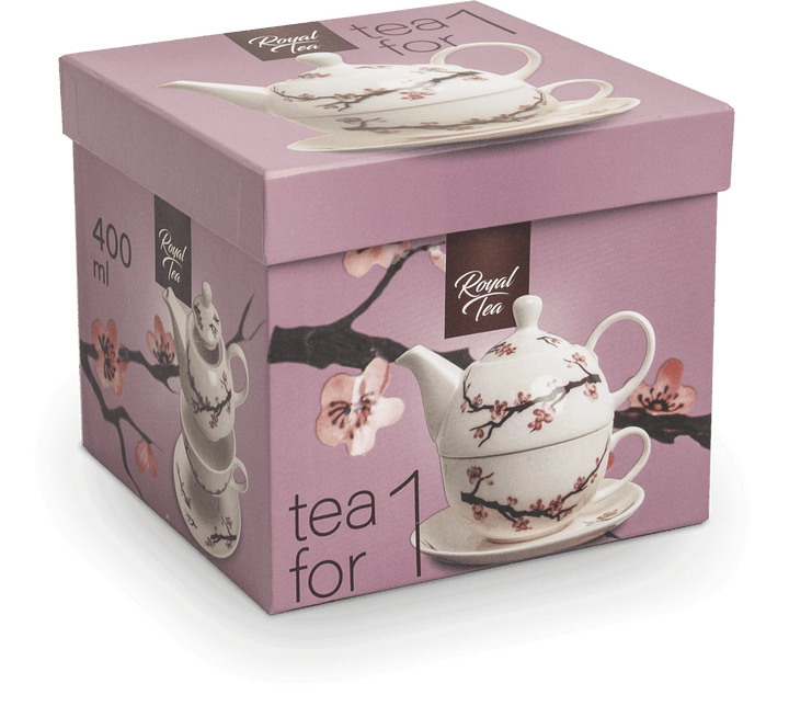 Teapot & Cup Sakura blossom 300ml