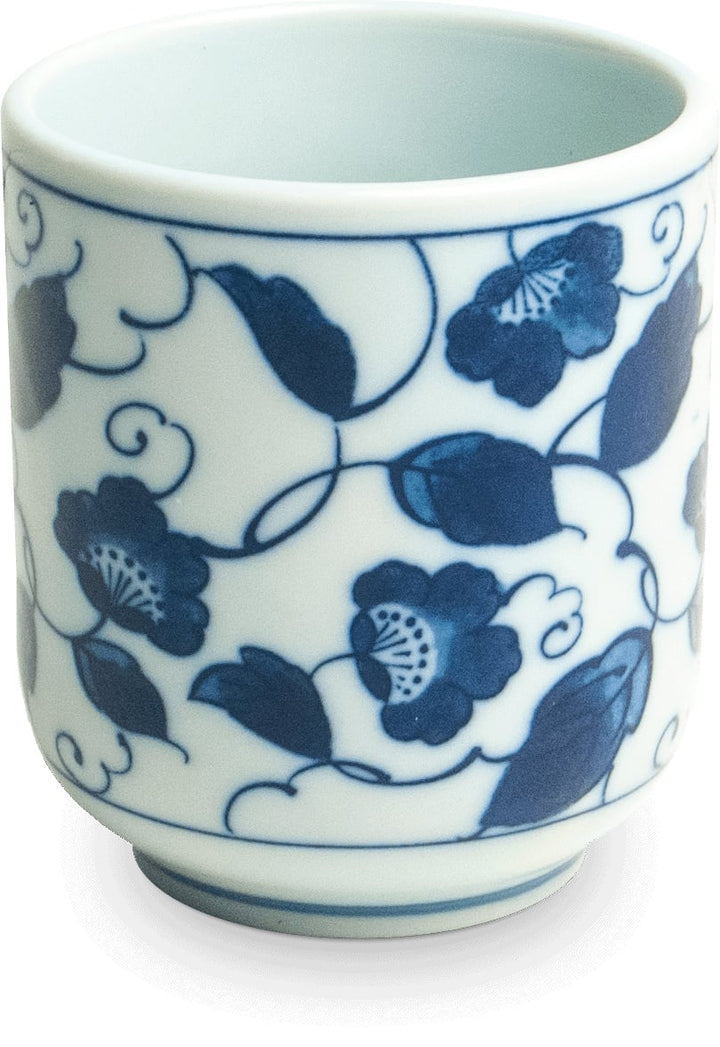 Hon Japanese Tea cup Old blue Ø6,5 cm | H7,5 cm (3 pcs)