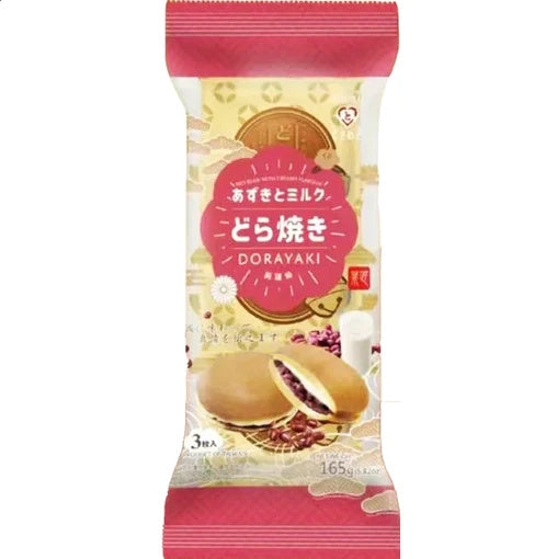 Tokimeki Dorayaki Red Bean 165g 3pcs