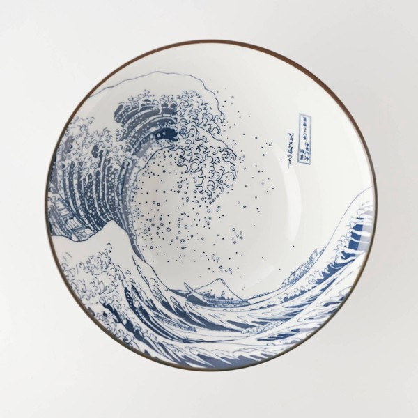 Hokusai Fuji Ramen bowl SEIKATSU Ø21 x H8,5cm