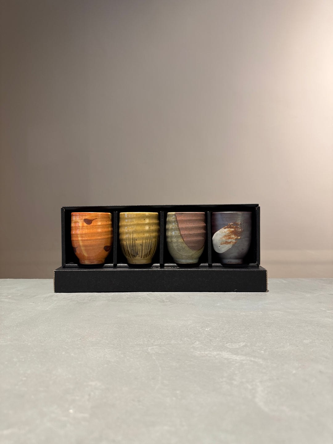 Nagayumi Cup Giftset4 pcs H 8.4 x W 7.0cm 160ml