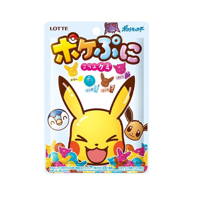 Pokemon Characters shaped Gummy Candy 80g