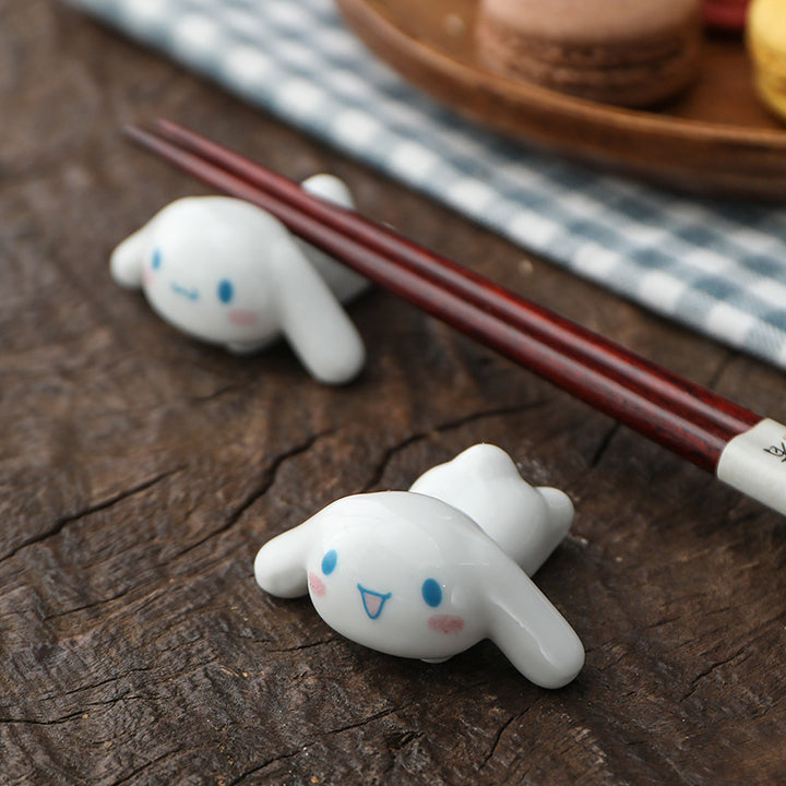 Nippon Chopstick Holder long ears dog 4pcs