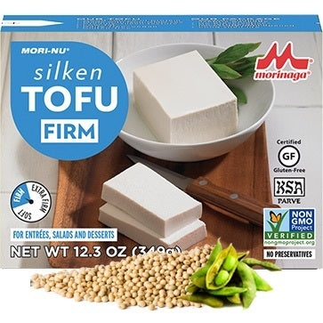 Morinaga Milk Tofu in Long Life Pack Blue / Firm 349g