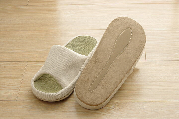 Japanese indoor slippers Natural L Size