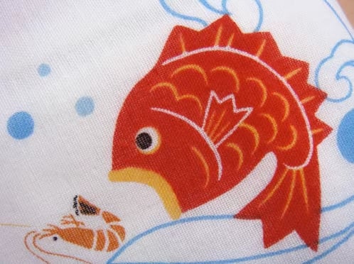 Japanese Handkerchiefs Carp 32*89cm