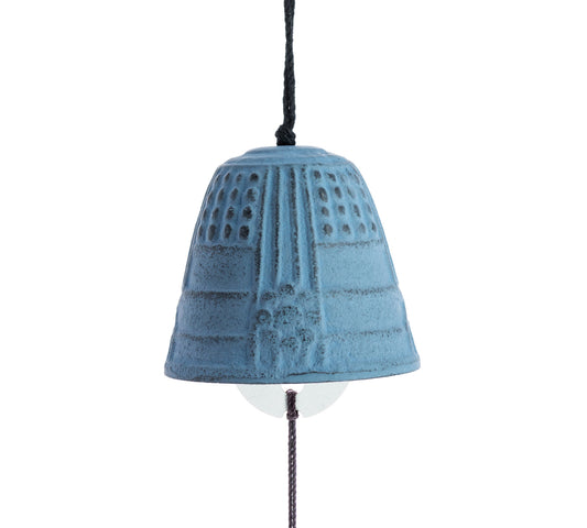 Iwachu Furin Feng Shui Bell Light Blue 4,5 cm