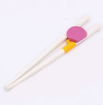 Children Smart Training Chopsticks Pink