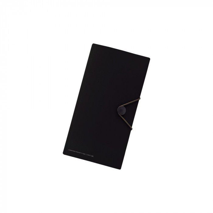 SMART FIT Japan Smart Fit Carrying Pocket for Travel Passport Black