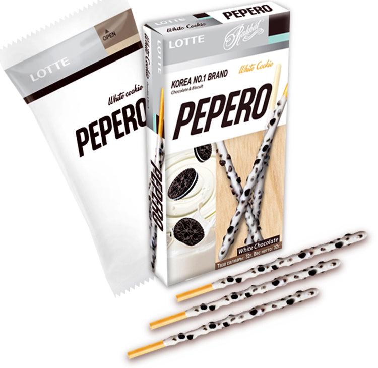 Pepero White Cookie Korean 32g