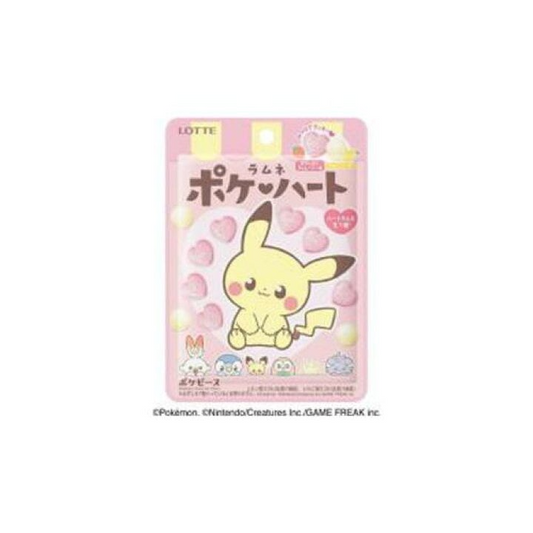 LOTTE Pokemon Heart Ramune Candy 40g